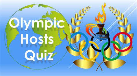 Summer Olympics Rio 2016 Athens To Rio Host Cities Quiz And Rio