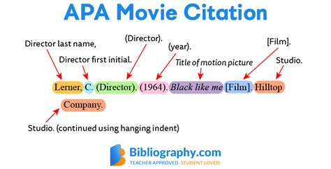 APA Movie Citation Examples | Bibliography.com