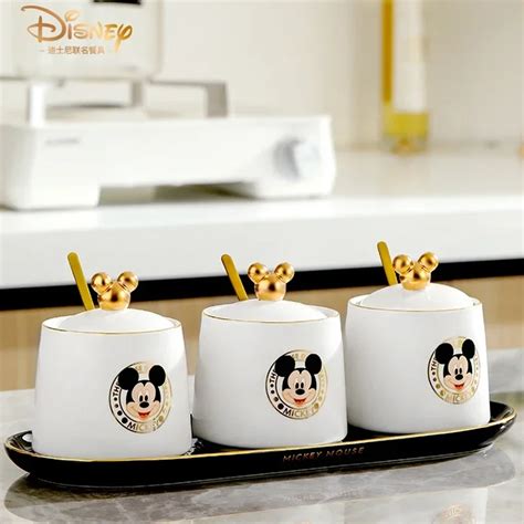 Tasse D Assaisonnement En C Ramique De Dessin Anim Disney TureMouse