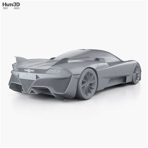 SSC Tuatara 2023 3D model - Download Sports car on 3DModels.org