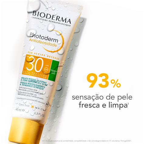 Protetor Solar Facial Bioderma Photoderm Antioleosidade FPS 30 Beautybox