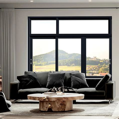 Australia Standard 3 Tracks Double Glazed Aluminium Sliding Window