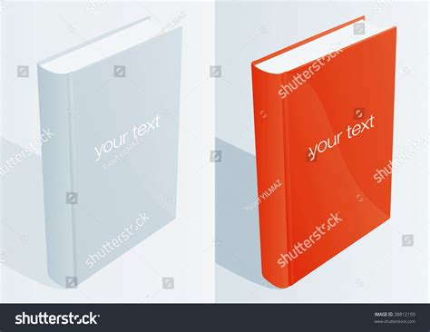 Blank Book 1 Drawing Stock Vector Illustration 38812159 : Shutterstock