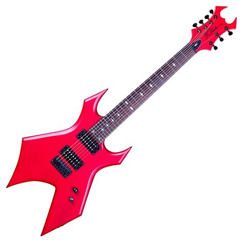 Disc Bc Rich Warlock Mk1 7 String Shadow Red Gear4music