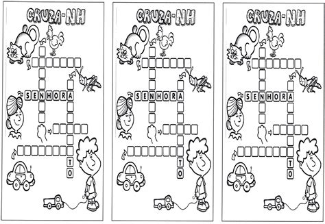 Dificuldades ortográficas NH Cruzadinhas e Sílabas Alfabetização Blog