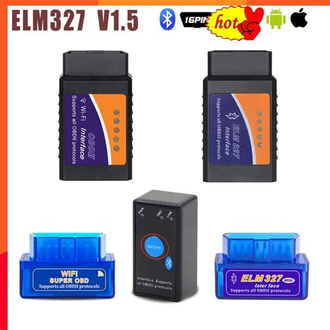 Herramienta De Diagn Stico Autom Tico Elm V Obd Para Coche