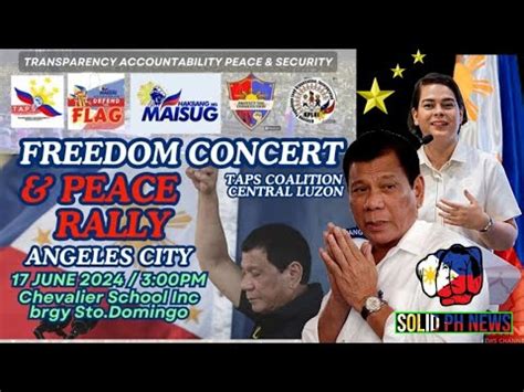 LIVE HAKBANG NG MAISUG ANGELES CITY FREEDOM CONCERT AND PEACE RALLY