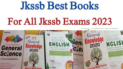 Jkssb Best Books For All Exams Best Books Of Jkssb Exams Vlw Exam