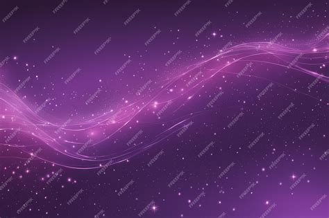 Premium Photo Glowing Purple Background With A Star Of Lines Vector