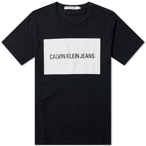 Calvin Klein Institutional Box Logo Tee Calvin Klein