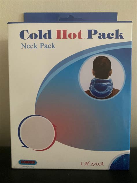 Medi Gel Reusable Neck Hot Cold Pack Pc Box Ml Lazada Singapore