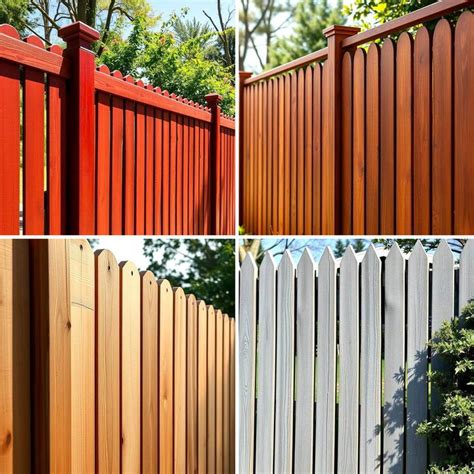 fence paint colors  outdoor style