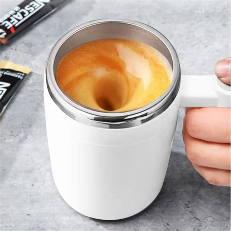 Fovnot Self Stirring Mug Ml Rechargeable Auto Magnetic Mug