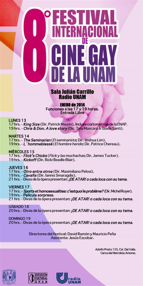 Comienza El Festival Internacional De Cine Gay De La UNAM