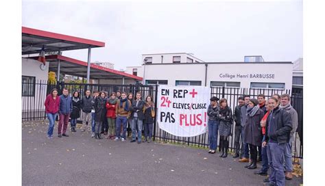 Deuxième Semaine De Grève Au Collège Barbusse Des Profs Montent à