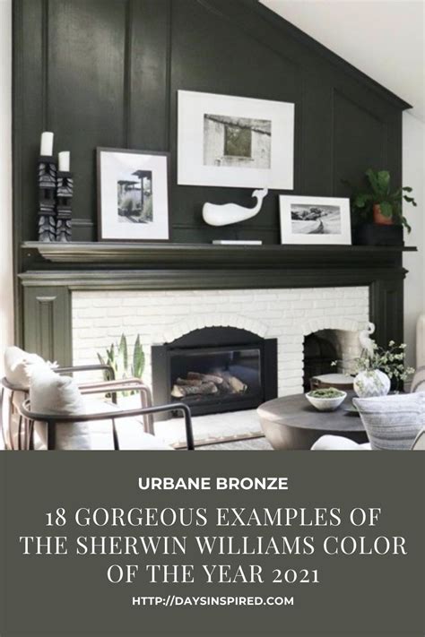 Urbane Bronze The Sherwin Williams Color Of The Year Looks Stunning