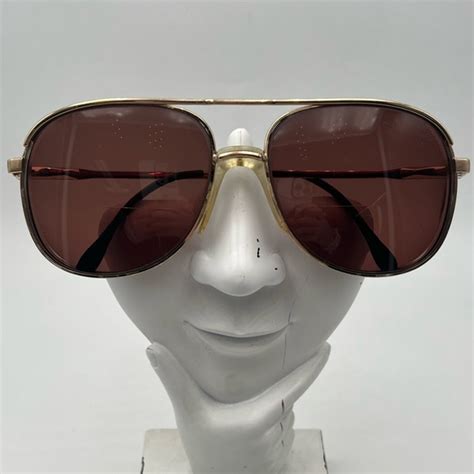 Safilo Accessories Vintage Safilo Gold Pilot Sunglasses Frames Poshmark