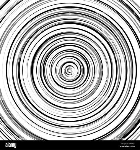 Circular ripple pattern, concentric circles, rings abstract geometric ...