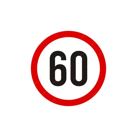 Premium Vector | Circle Traffic Sign Road Sign Vector Template