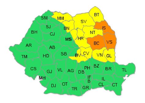 Atenţie Avertizare De Cod Portocaliu în Moldova Libertatea