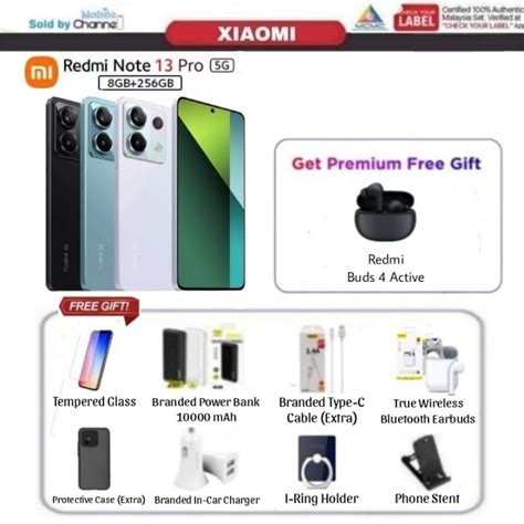 Xiaomi Redmi Note 13 Pro 5G 8GB RAM 256GB ROM Original 1 Year