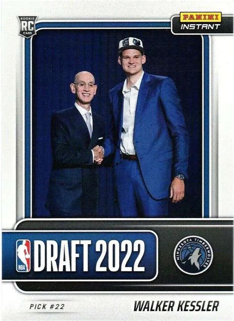 NBA 2022 23 Instant Draft Night Basketball Single Card Walker Kessler