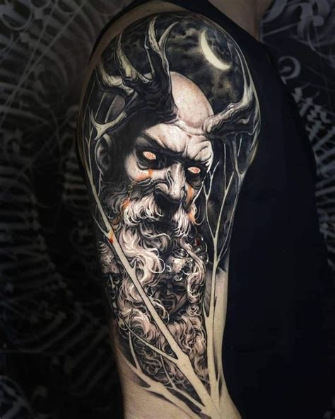 Pin By Lucas Samson On Tattoo Scary Tattoos Dark Art Tattoo Tattoo