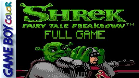 Shrek Fairy Tale Freakdown Game Boy Color Full Game Hd Walkthrough