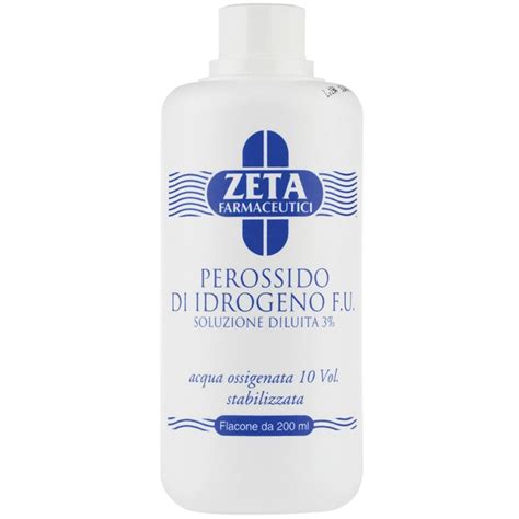 Acqua Ossigenata Vol Perossido Di Idrogeno Zeta Farmaceutici Ml