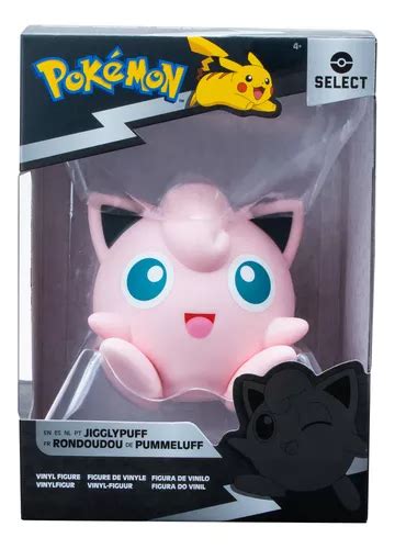 Pokemon Select Figures Kanto Jigglypuff 4 Pulgadas Envío Gratis