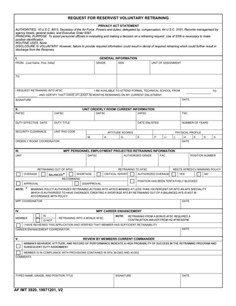 Af Imt Form 3920 Fill Out Sign Online And Download Fillable Pdf