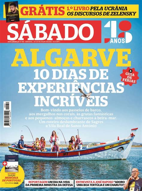 Capa - Revista Sábado - capa de hoje