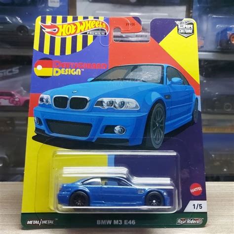 Jual HOT WHEELS BMW M3 E46 DEUTSCHLAND DESIGN PREMIUM Shopee Indonesia