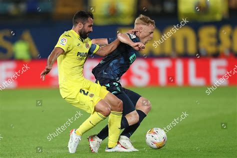 Jens Jonsson Cadiz Mario Gaspar Villarreal Editorial Stock Photo