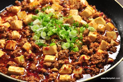 Mapo Tofu 麻婆豆腐 Its My Dish