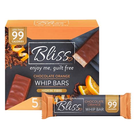 Bliss Chocolate Orange Whip Bars 5 X 25g Uk Emporium Johannesburg