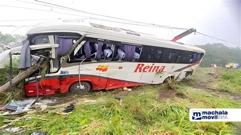 Un muerto y heridos en accidente de tránsito en la vía Santo Domingo