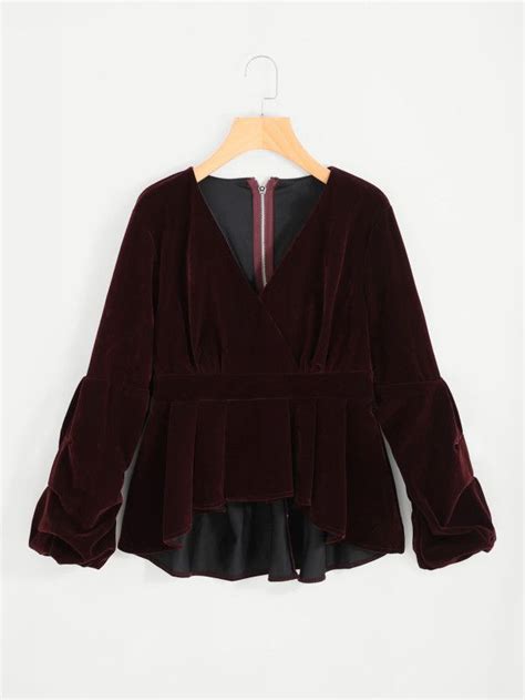 Модный асимметричный топ с запахом | Fashion, Online dress shopping ...