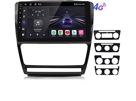 AWESAFE Skoda Octavia 2008-2013 autoradio, DAB+, FM, Bluetooth, black