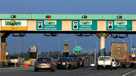 Get That Sunpass Ready Tolls Are Coming Back