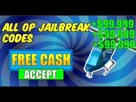 ALL WORKING JAILBREAK CODES JUNE 2020 Roblox Jailbreak YouTube