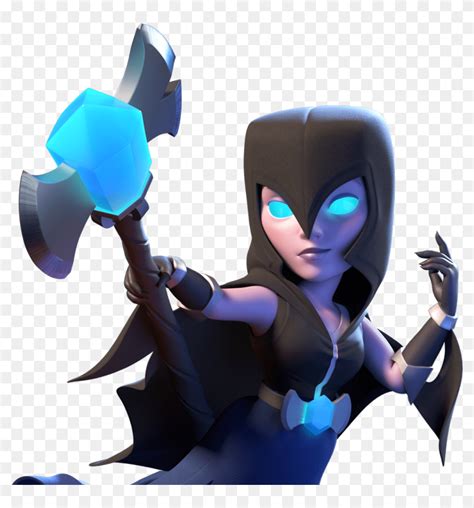 Transparent Clash Royale Characters Png - Night Witch Clash Royale, Png Download - 1054x1081 ...