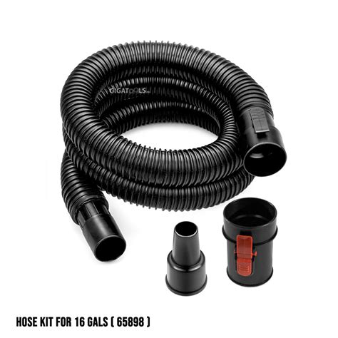 Ridgid Replacement Hoses For Wetdry Vacuums Gigatools Industrial Center