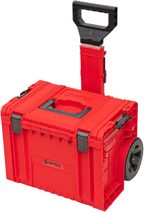 CAIXA DE FERRAMENTAS TROLLEY 490X415X660 RED QBRICK Ferramentas E