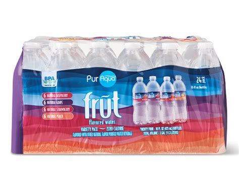 Frut Flavored Water 24 Pack Puraqua Aldi Us