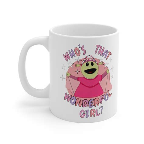 NEW Nanalan Whos That Wonderful Girl Mug Could She Be Any Cuter