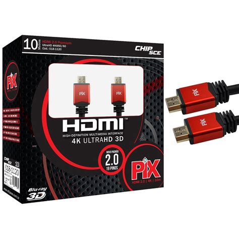 Cabo Hdmi 2 0 Ultra Hd 4k 3d 10 Metros Submarino