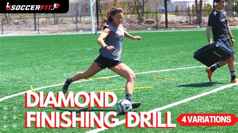 Diamond Soccer Finishingshooting Drill Treino De FinalizacÃo Youtube