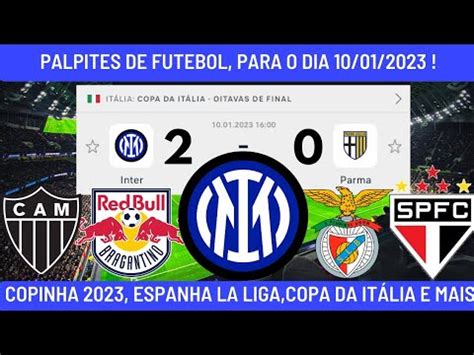 PALPITES DE FUTEBOL PARA HOJE DIA 10 01 2023 COPINHA 2023 COPA DA