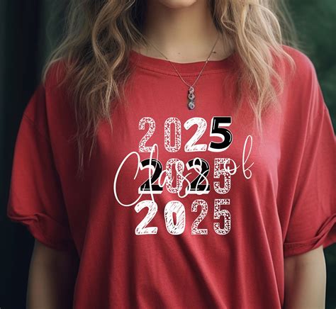 Class Of 2025 Shirt Senior Mom Comfort Colors Tee High School Senior